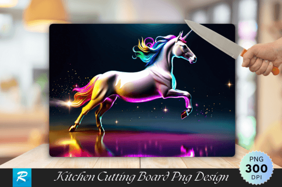 Download 3D Unicorn Cutting Board - Premium Resources
