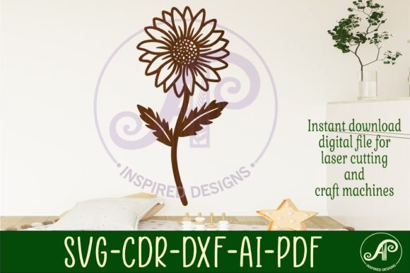 Download Daisy Flower Wall Sign Svg Laser Cut - Premium Resources